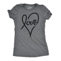 Love Cursive Heart Women's T Shirt product image 1