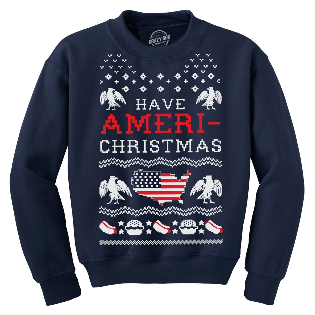 Have Ameri-Christmas Crew Neck Sweatshirt product image 1