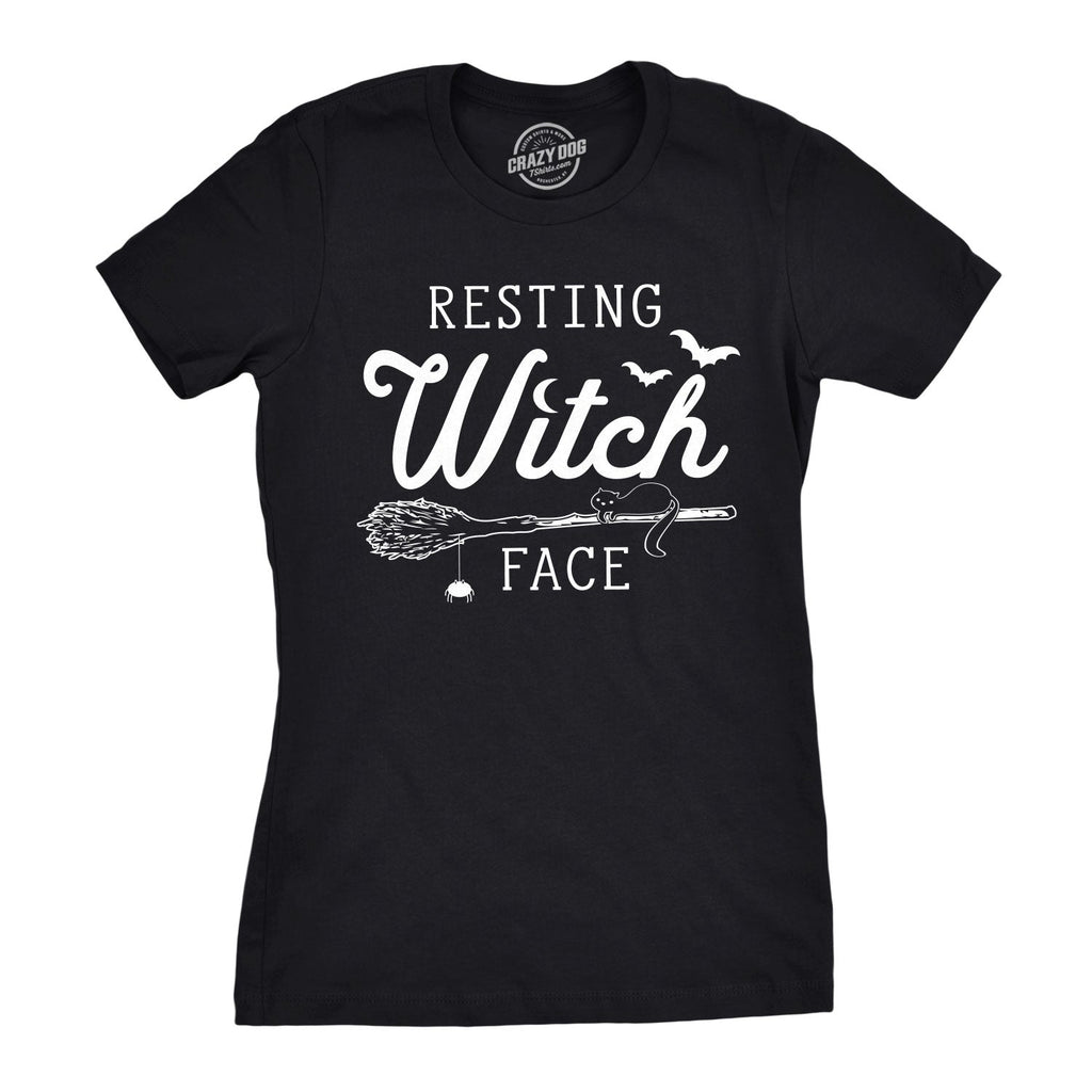 Resting Witch Face Broomstick Women's T Shirt product image 1