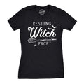 Resting Witch Face Broomstick Women's T Shirt product image 1
