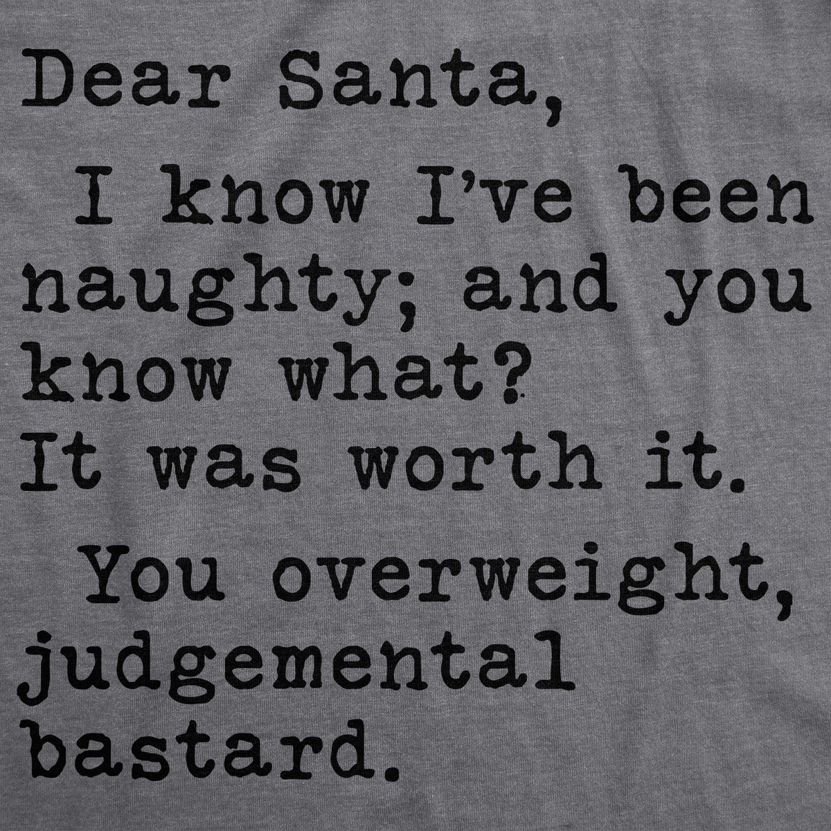 Dea Santa, You Overweight Bastard Men's T Shirt product image 2