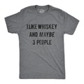 I Like Whiskey And Maybe 3 People Men's T Shirt product image 1