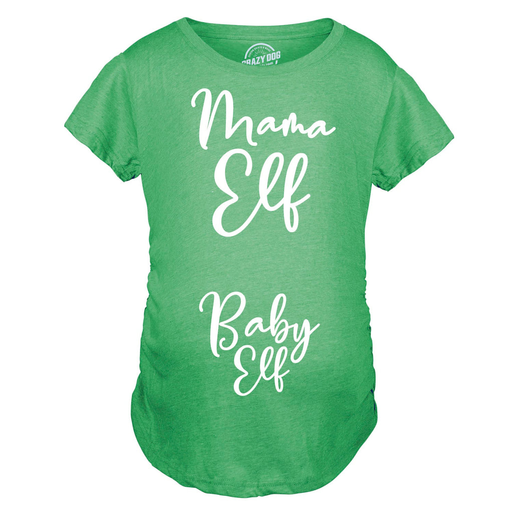 Mama Elf Baby Maternity T Shirt product image 5