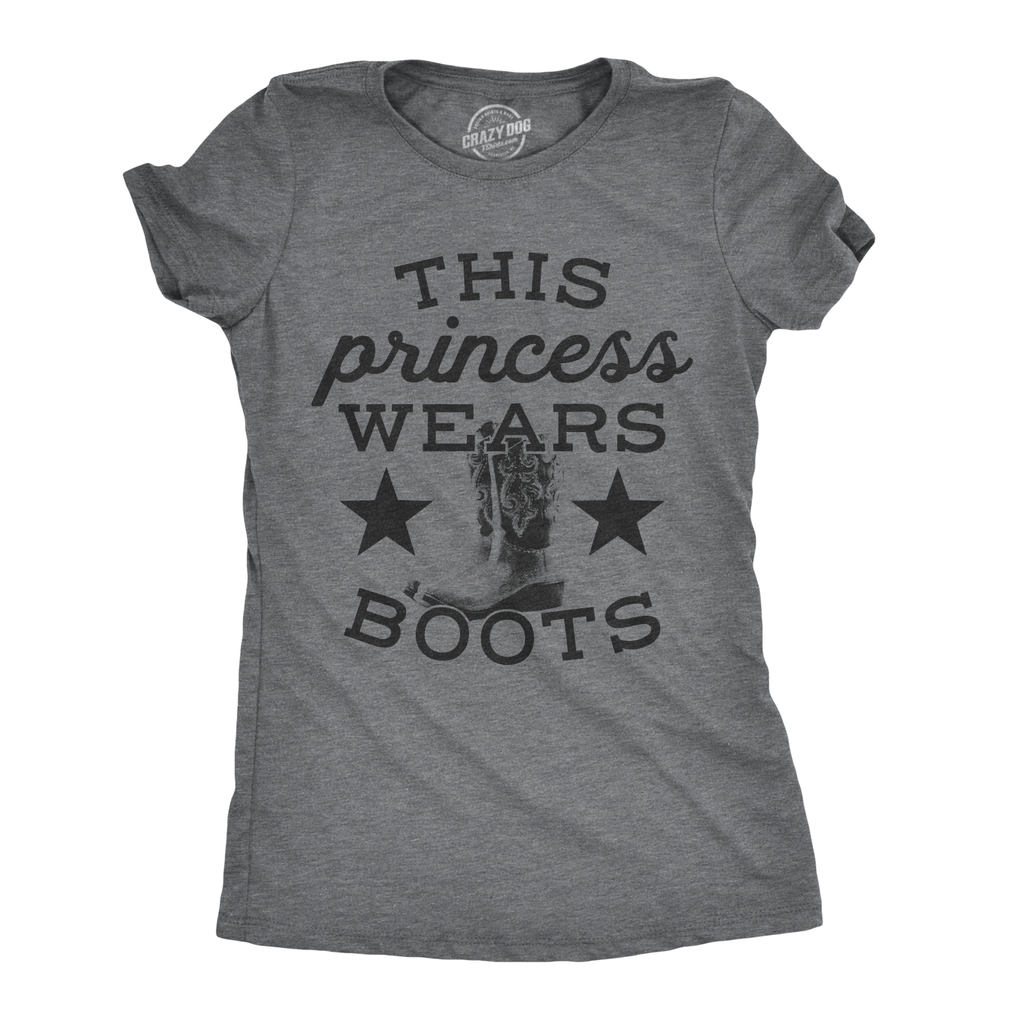 This Princess Wears Boots Women's T Shirt product image 1