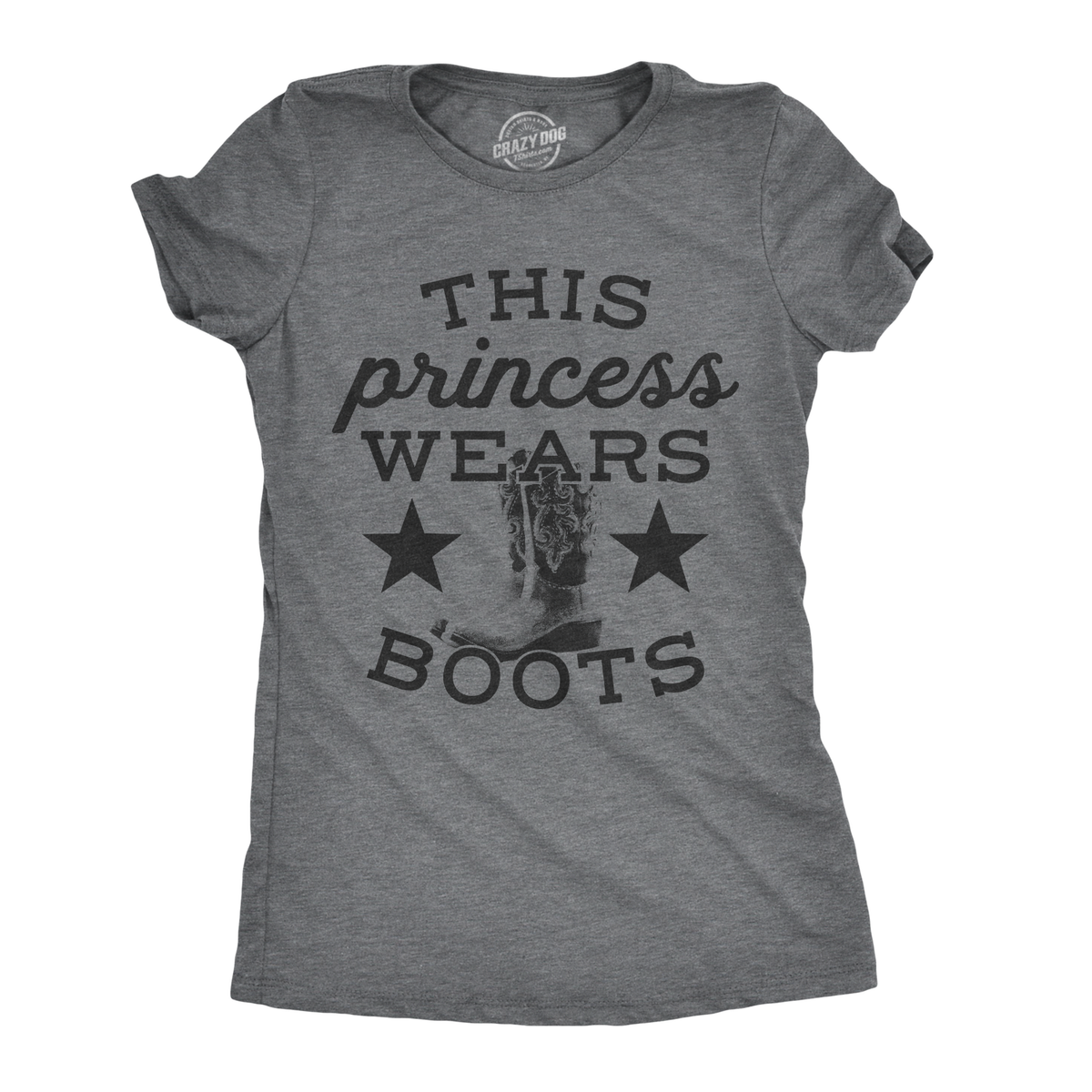This Princess Wears Boots Women's T Shirt product image 1