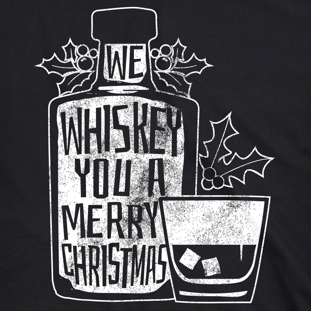We Whiskey You A Merry Christmas Men's T Shirt product image 3