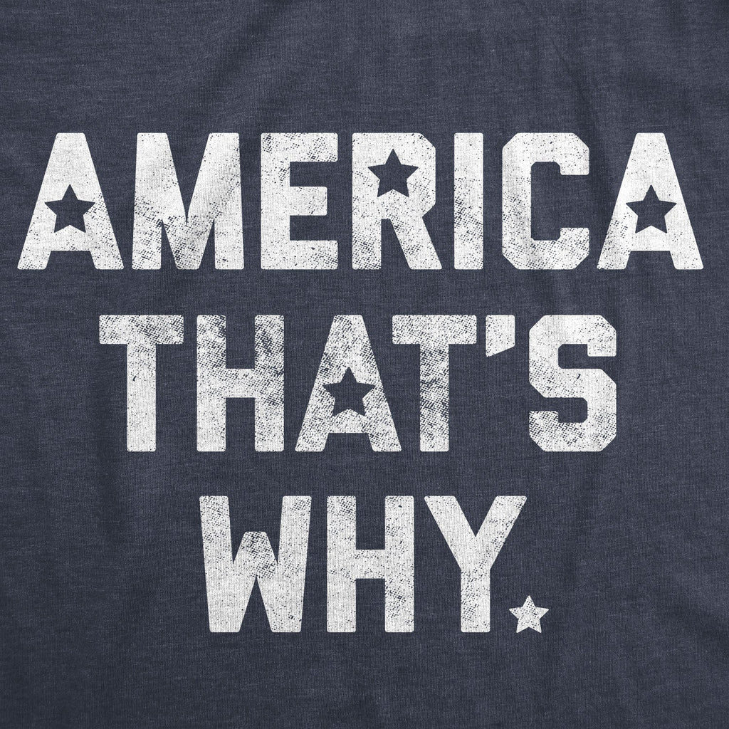 America That's Why Men's T Shirt product image 3