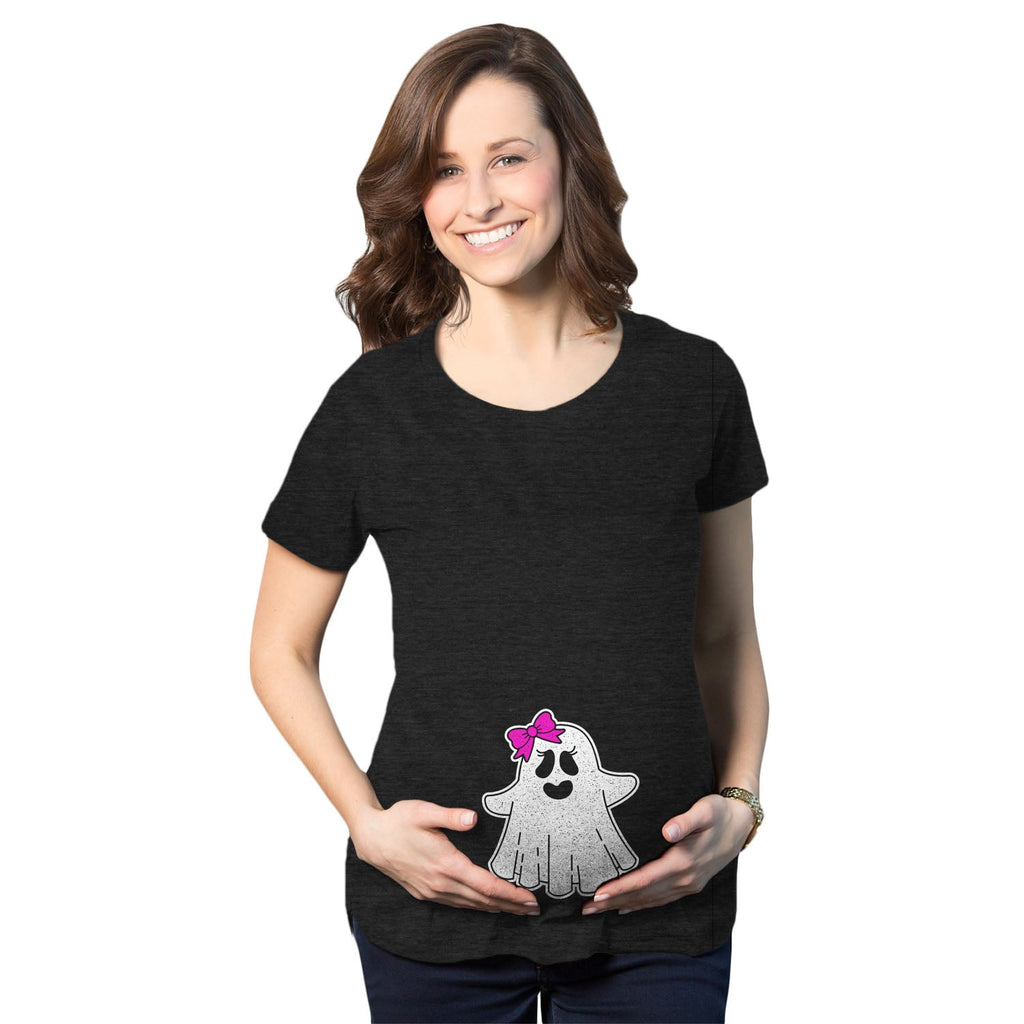 Baby Girl Ghost Maternity T Shirt product image 1