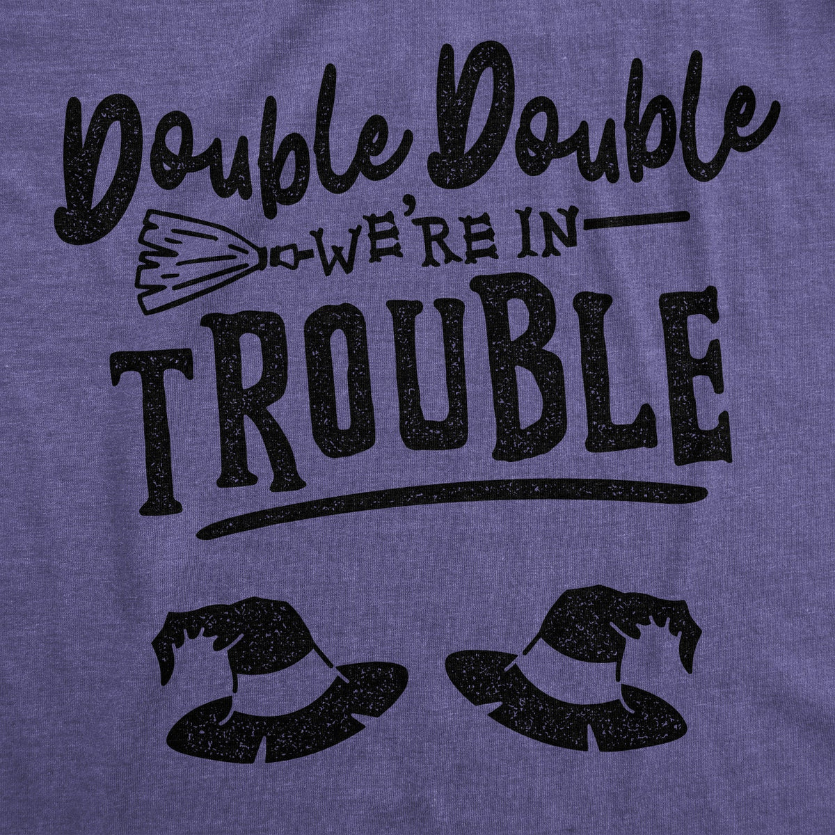 Double We're In Trouble Maternity T Shirt product image 3