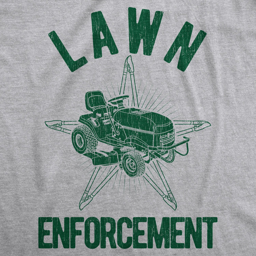Lawn Enforcement Men's T Shirt product image 3