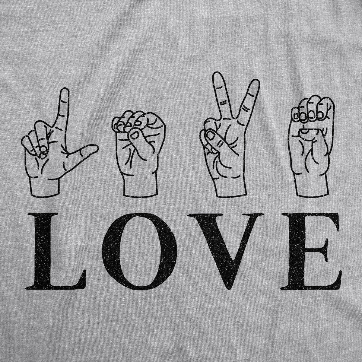 Love Sign Language Women's T Shirt product image 3