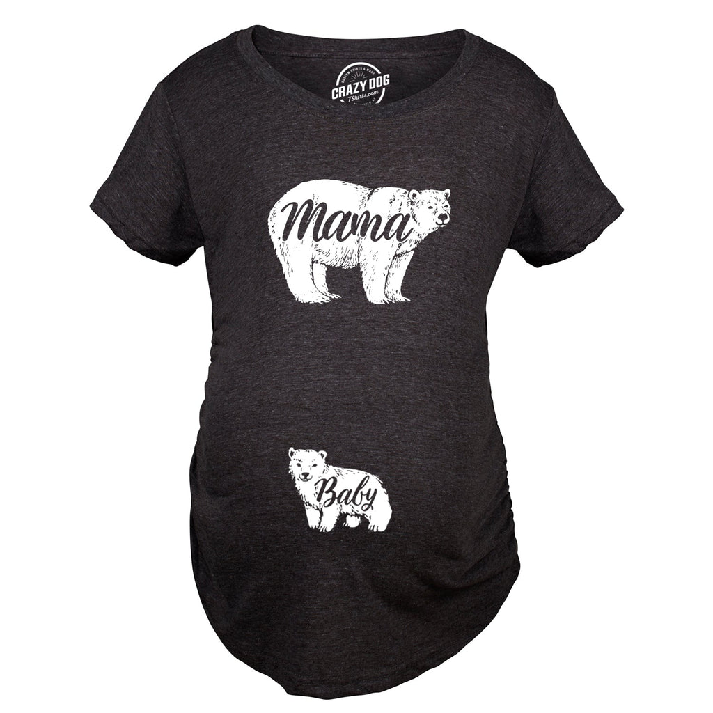 Mama And Baby Bear Maternity T Shirt product image 3