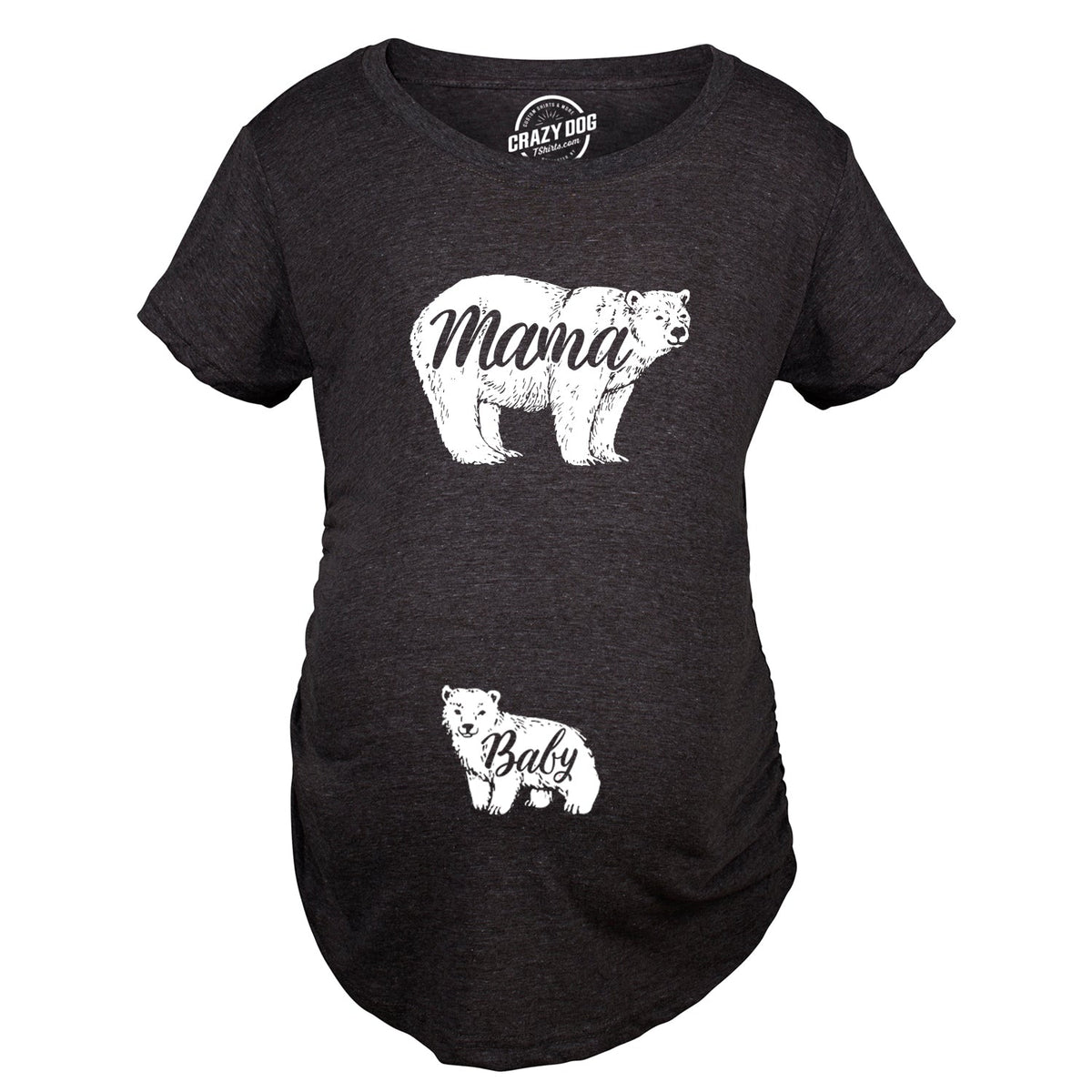 Mama And Baby Bear Maternity T Shirt product image 3