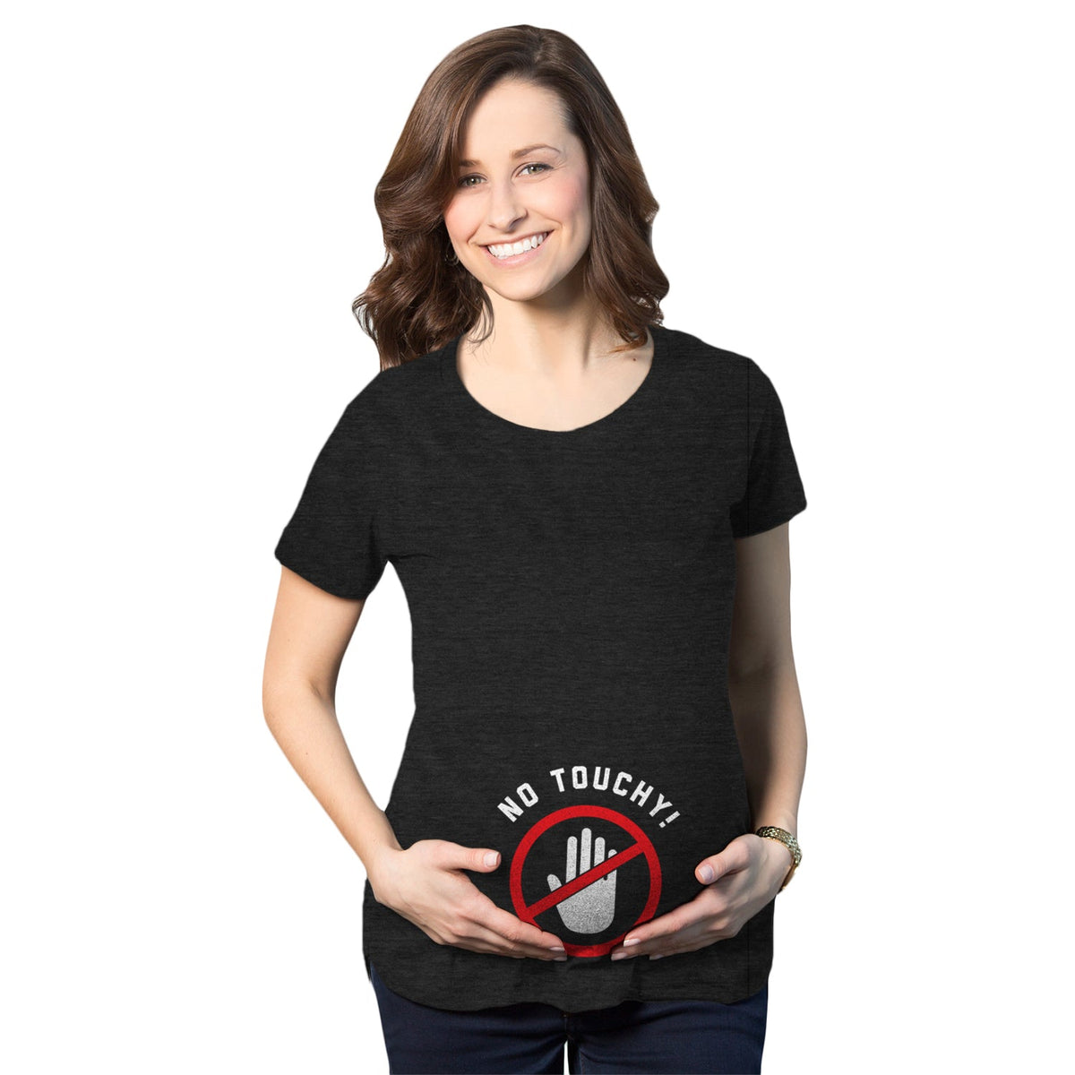 No Touchy Maternity T Shirt product image 1