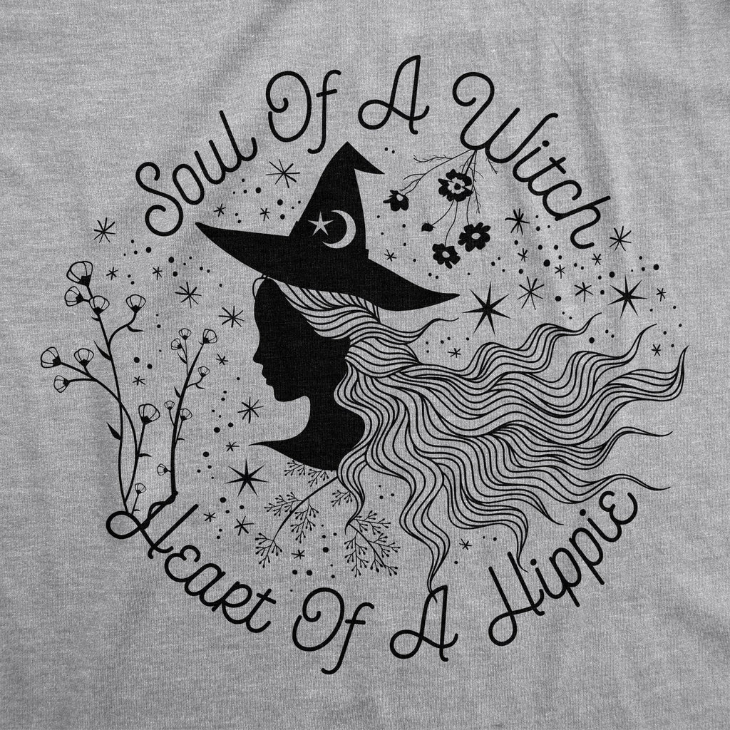 Soul Of A Witch Heart Of A Hippie Women's T Shirt product image 3