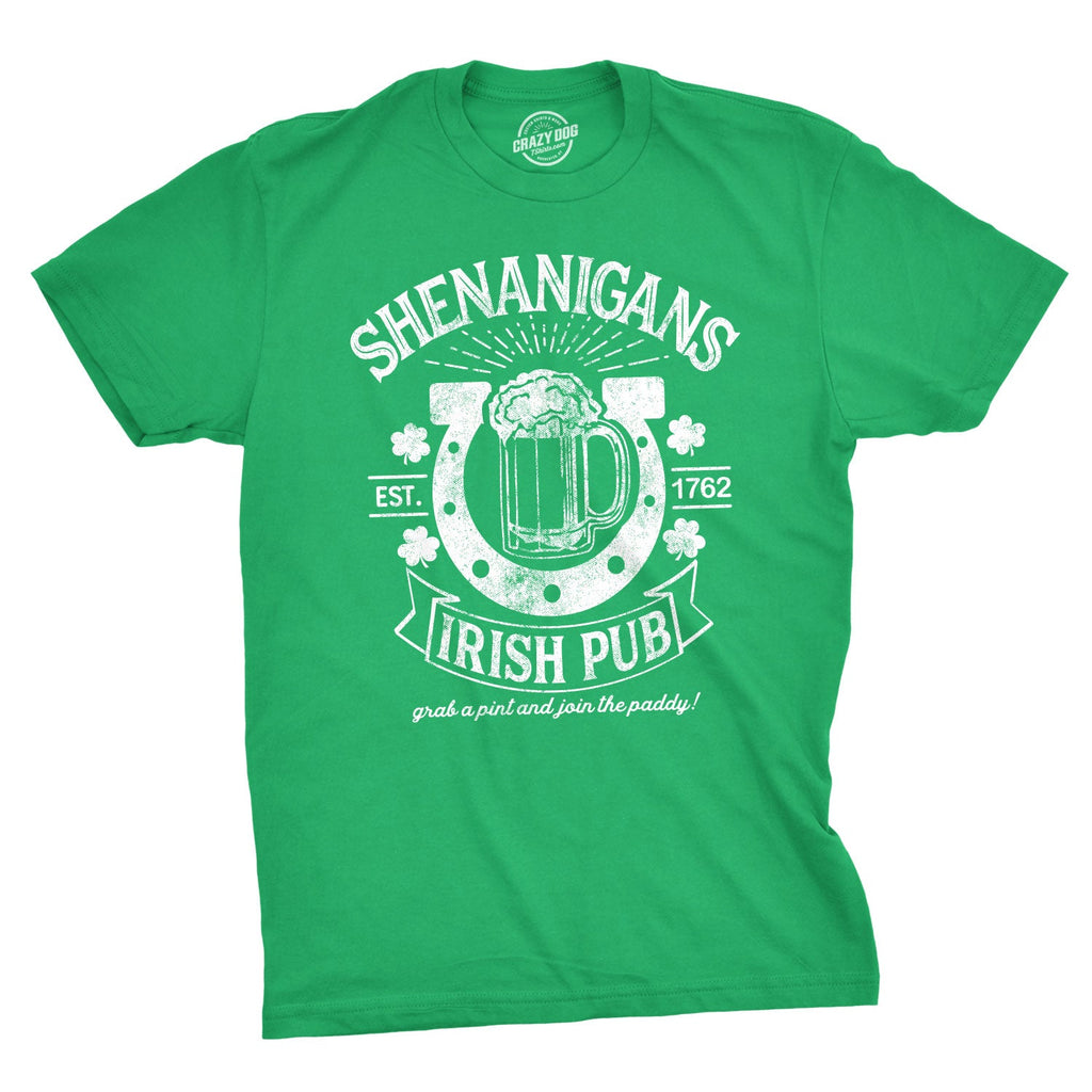 Shenanigans Irish Pub Men's T Shirt product image 1