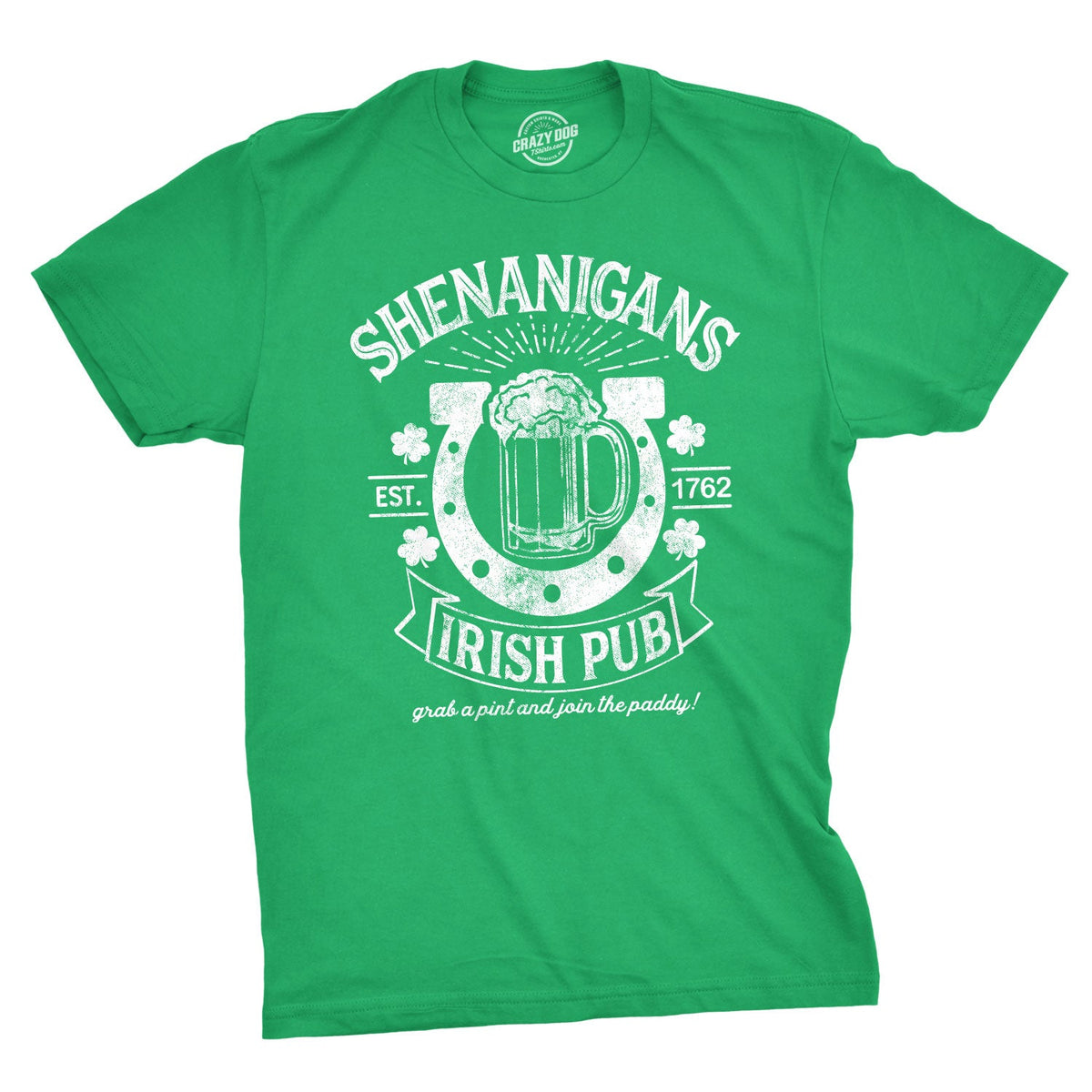 Shenanigans Irish Pub Men's T Shirt product image 1
