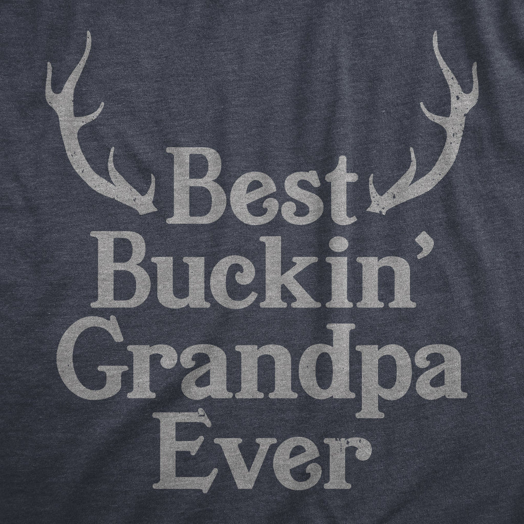 Best Buckin' Grandpa Men's T Shirt product image 3