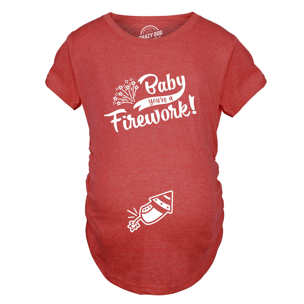 Baby You're A Firework Maternity T Shirt product image 2