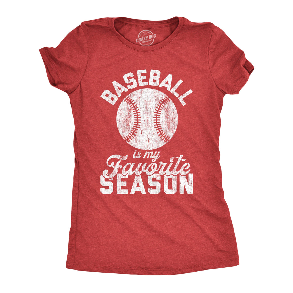 Baseball Is My Favorite Season Women's T Shirt product image 1