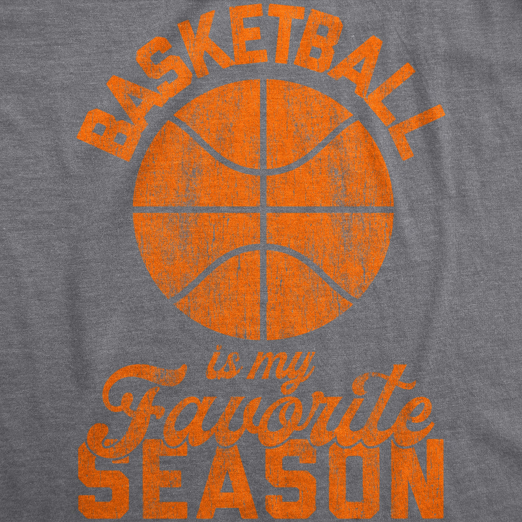 Basketball Is My Favorite Season Men's T Shirt product image 3