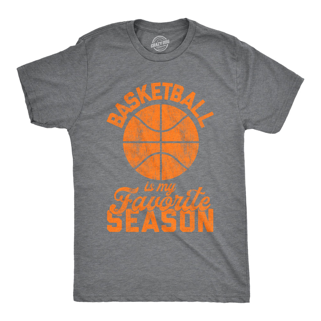 Basketball Is My Favorite Season Men's T Shirt product image 1