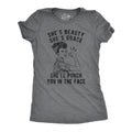She's Beauty Grace She'll Punch You In The Face Women's T product image 1