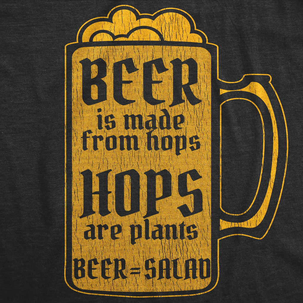 Beer Equals Salad Men's T Shirt product image 2