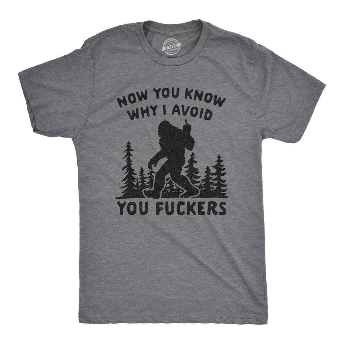 Now You Know Why I Avoid Fuckers Men's T Shirt product image 1