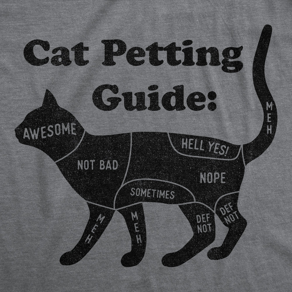 Cat Petting Guide Women's T Shirt product image 3