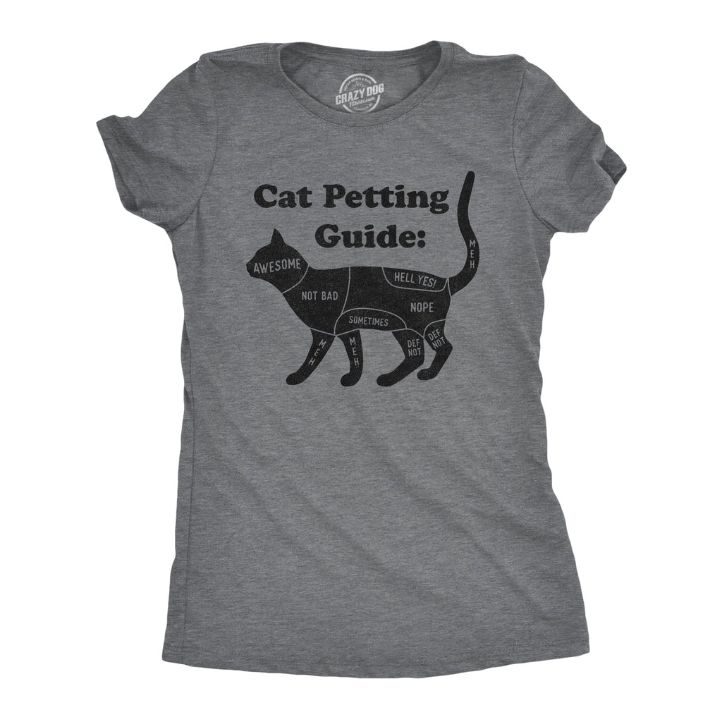 Cat Petting Guide Women's T Shirt product image 1