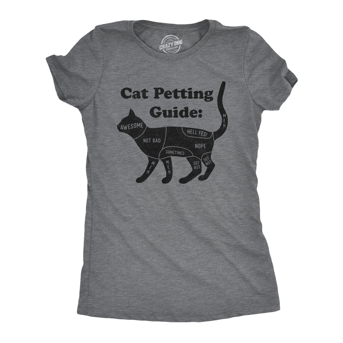 Cat Petting Guide Women's T Shirt product image 1