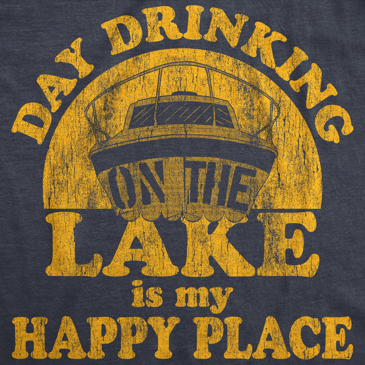 Day Drinking On The Lake Is My Happy Place Women's T Shirt product image 2