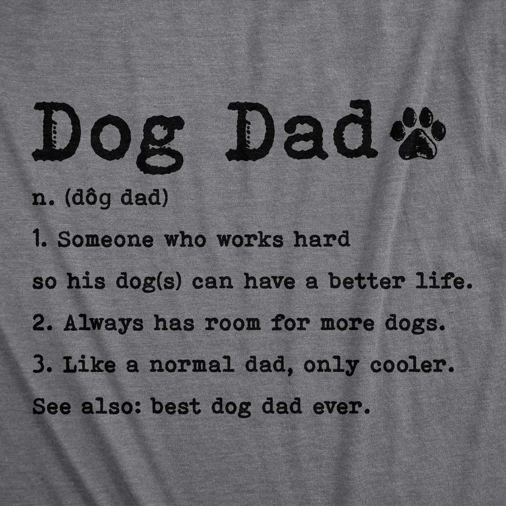 Dog Dad Definition Men's T Shirt product image 3