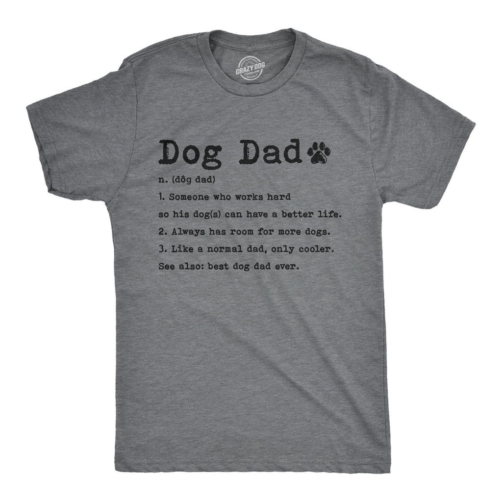 Dog Dad Definition Men's T Shirt product image 1