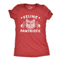 Feline Pawtriotic Women's T Shirt product image 1