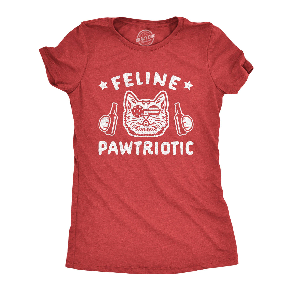 Feline Pawtriotic Women's T Shirt product image 1
