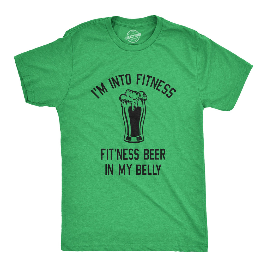 Fitness Beer In My Belly Men's T Shirt product image 5