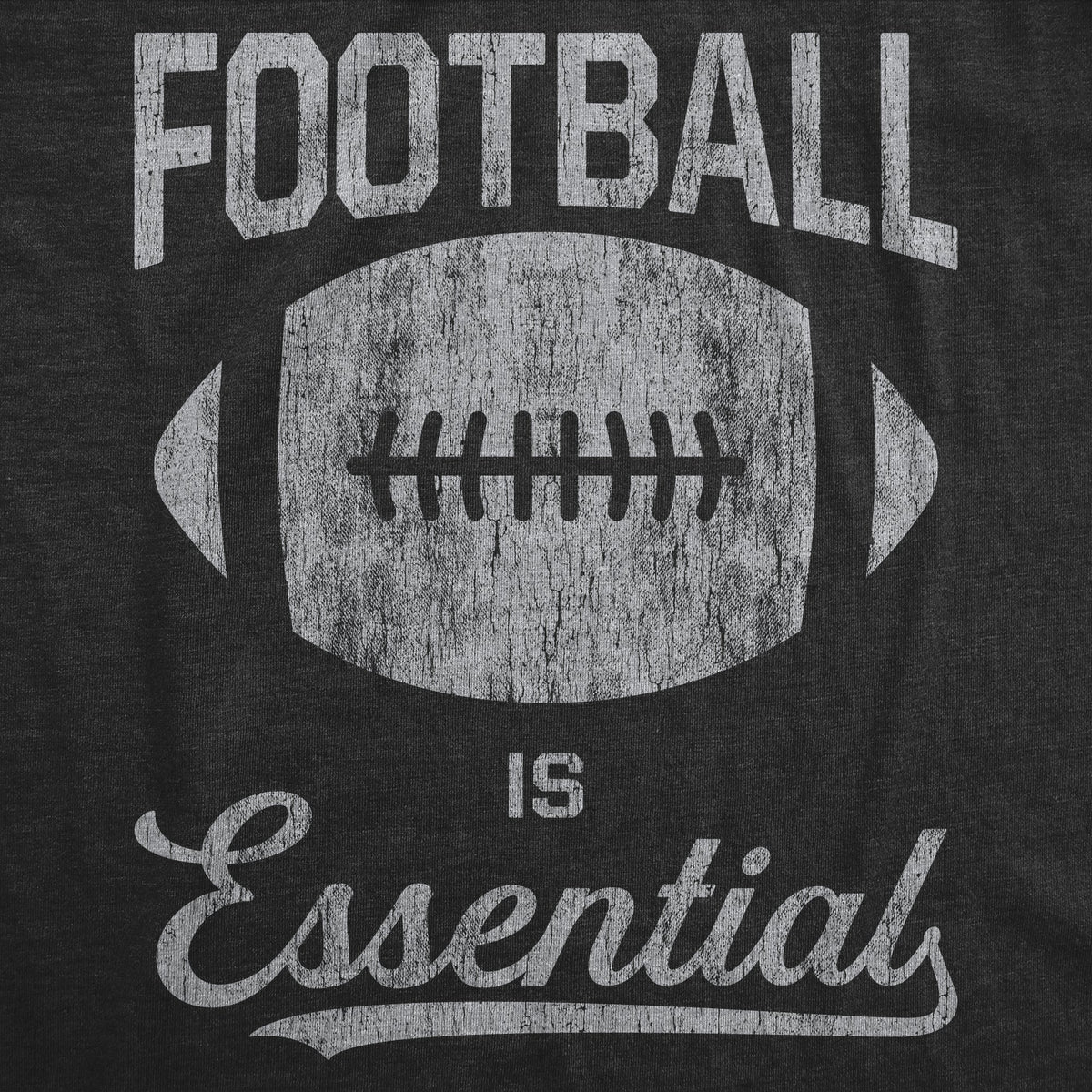 Football Is Essential Men's T Shirt product image 3