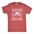 He Sees You When You're Eating Men's T Shirt product image 1
