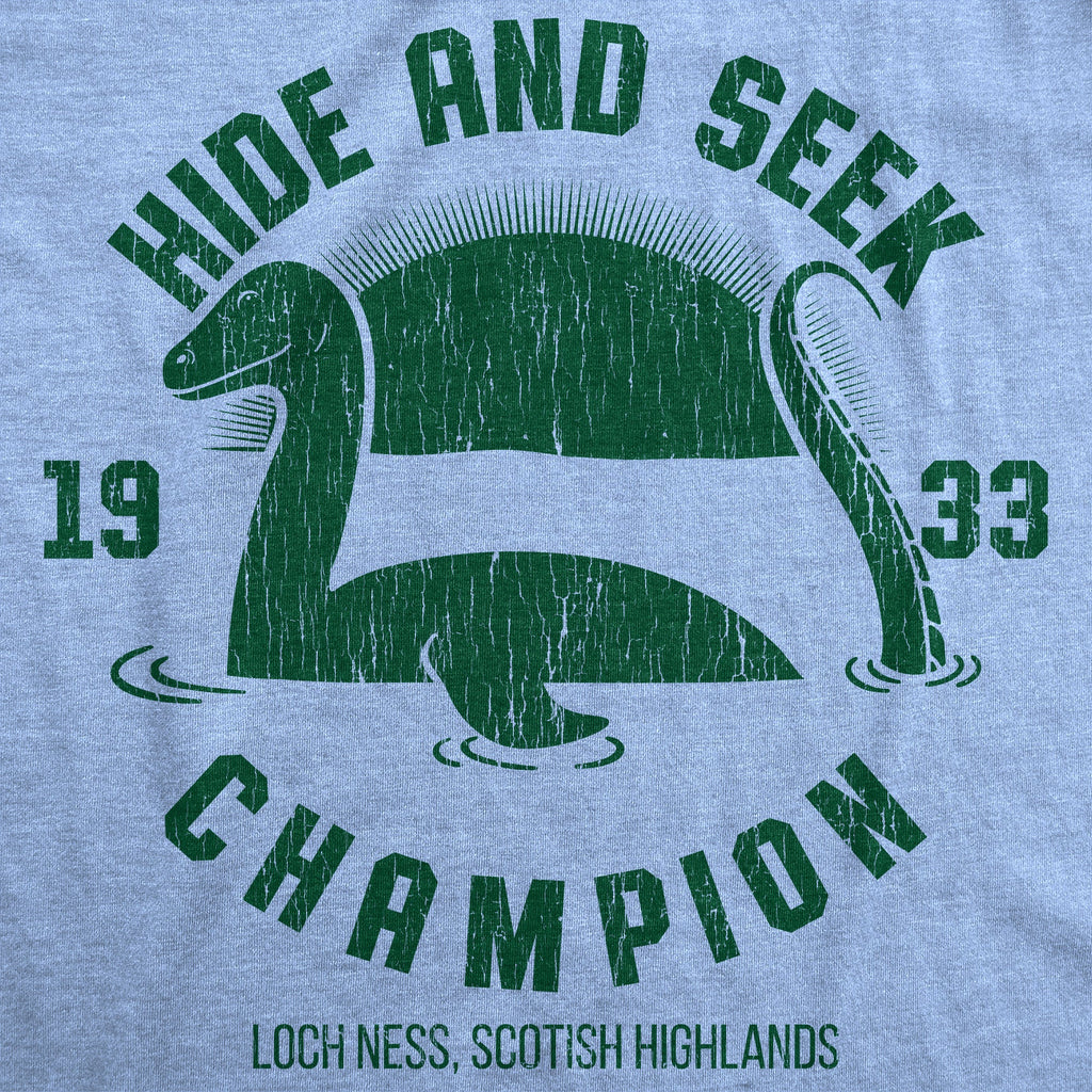 Loch Ness Hide And Seek Champion Men's T Shirt product image 5
