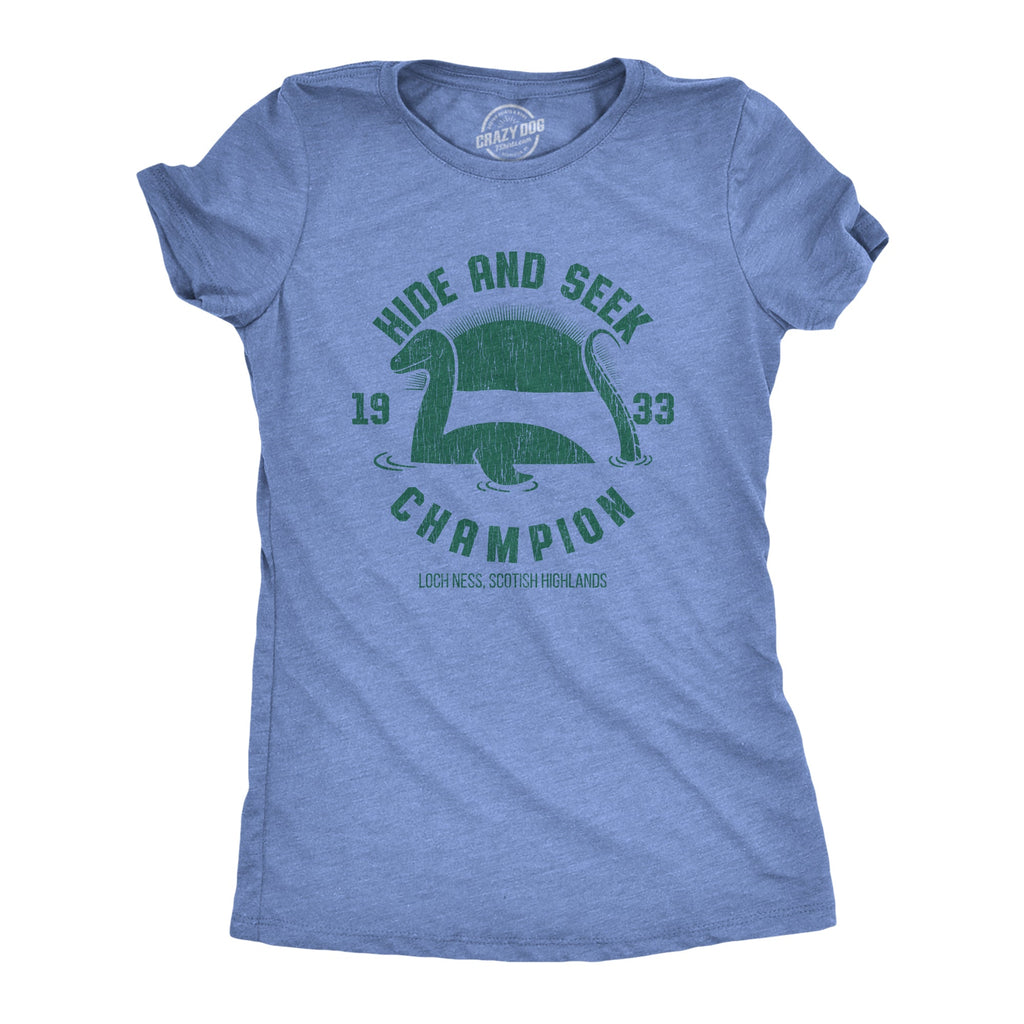 Loch Ness Hide And Seek Champion Women's T Shirt product image 4