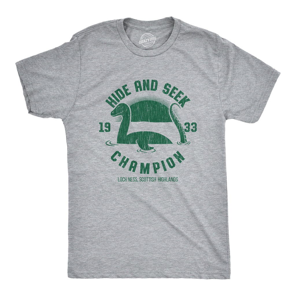 Loch Ness Hide And Seek Champion Men's T Shirt product image 1