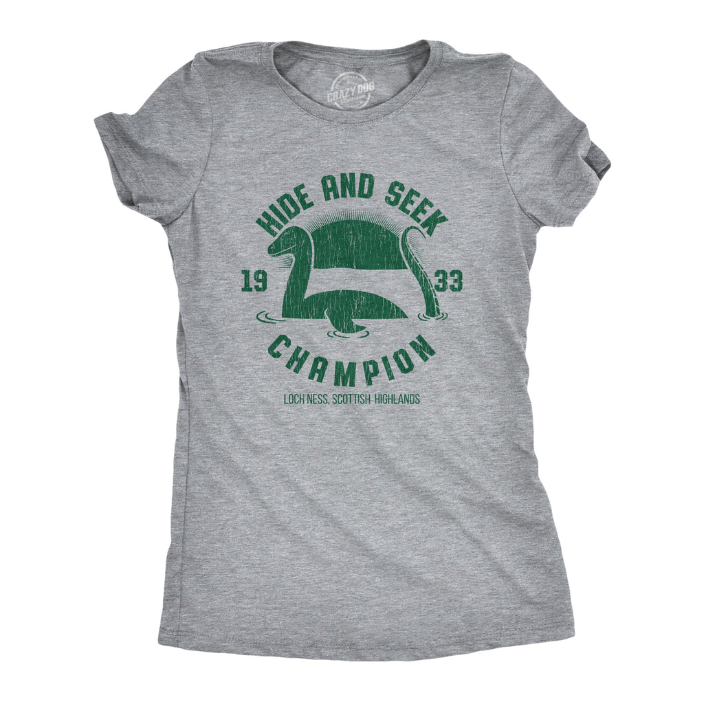 Loch Ness Hide And Seek Champion Women's T Shirt product image 1