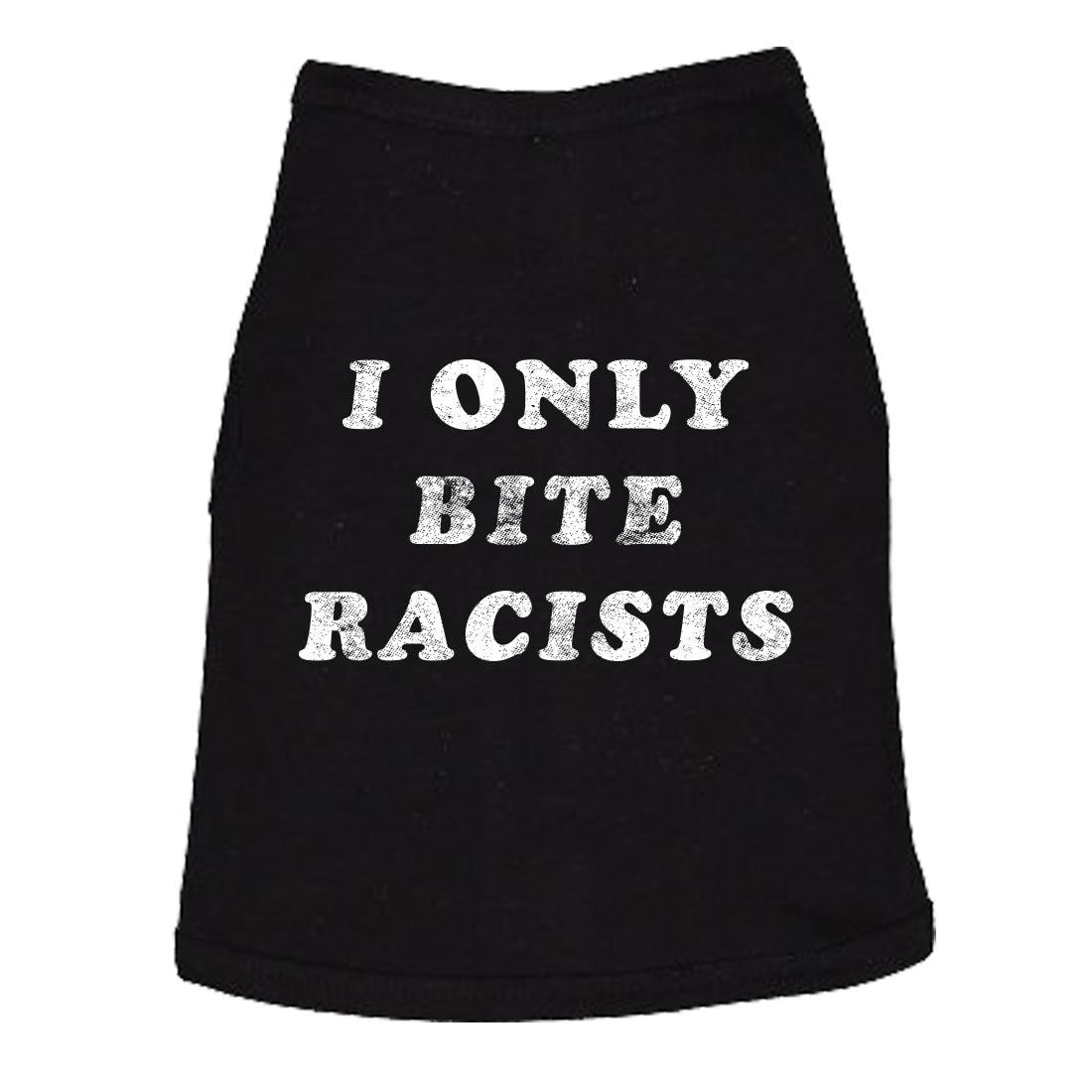 I Only Bite Racists Dog Shirt product image 2