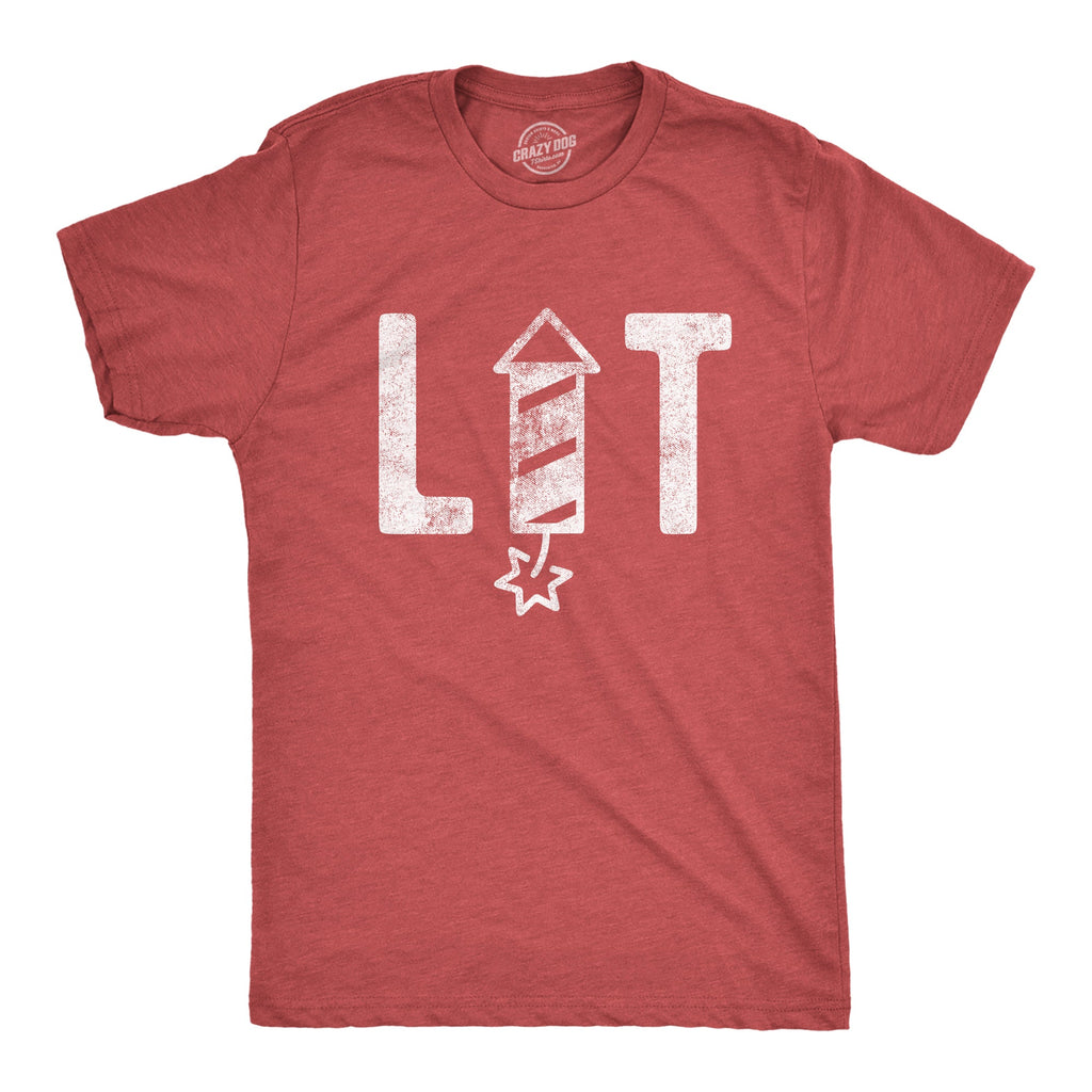Lit Firework Men's T Shirt product image 5