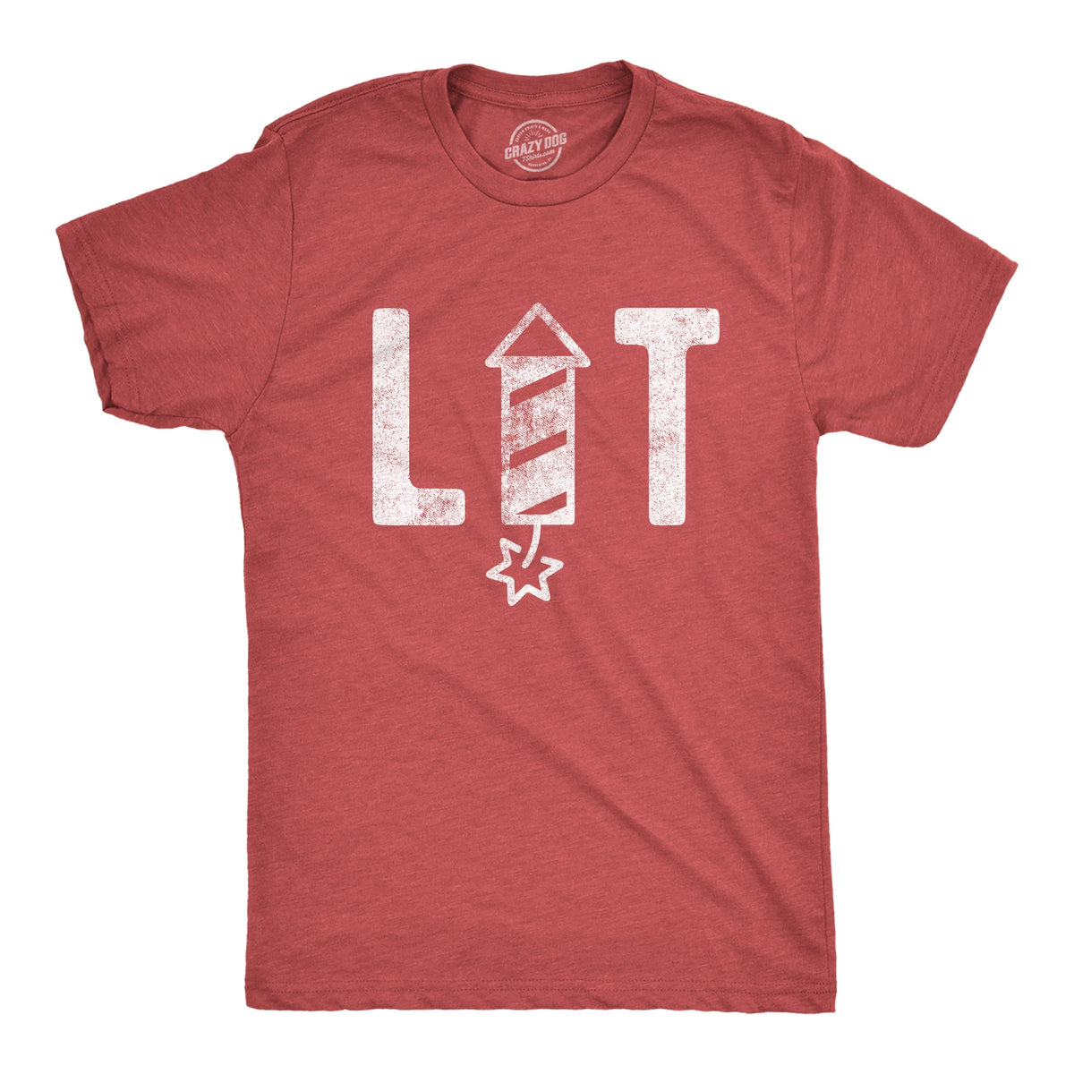 Lit Firework Men's T Shirt product image 5