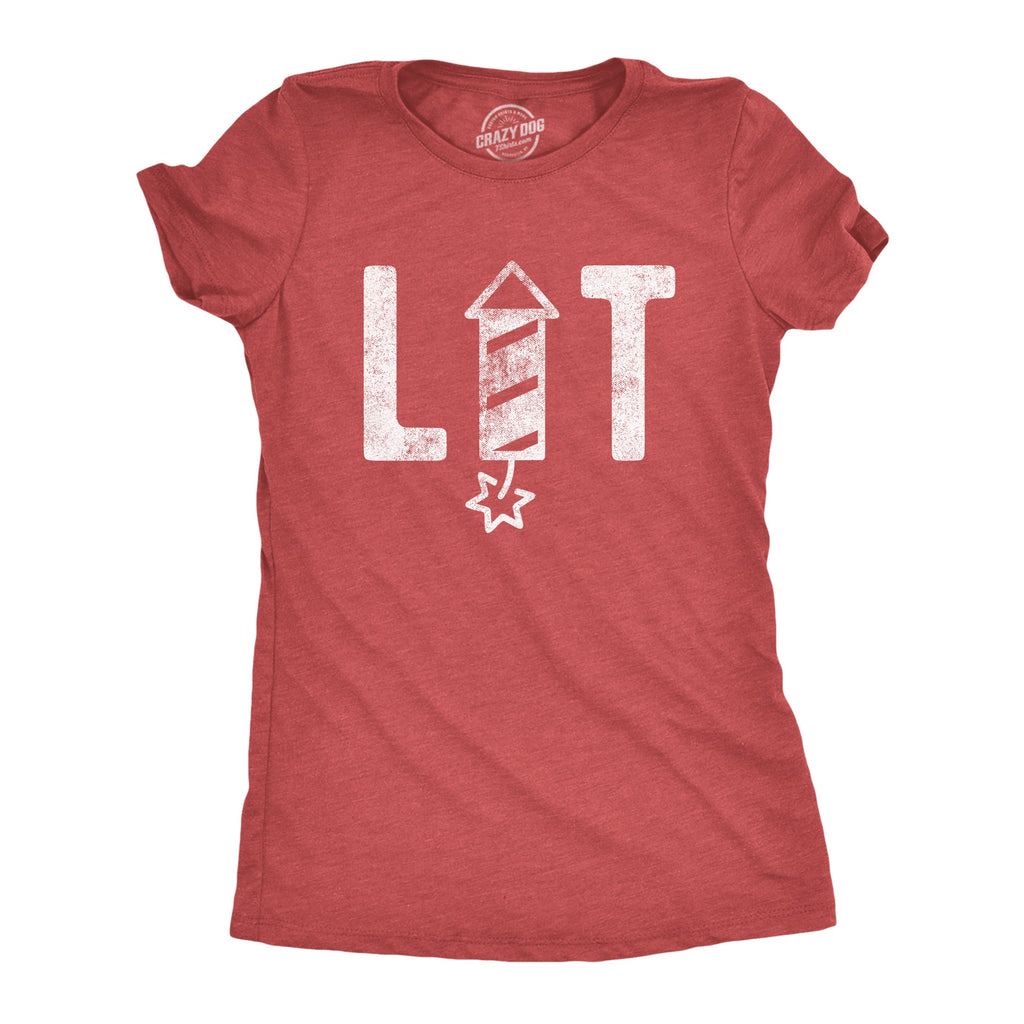 Lit Firework Women's T Shirt product image 4