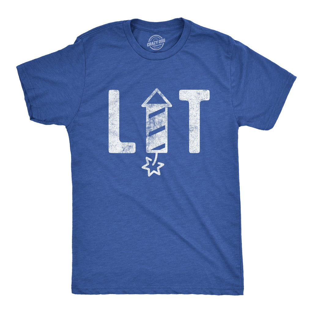 Lit Firework Men's T Shirt product image 1