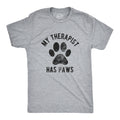 My Therapist Has Paws Men's T Shirt product image 1